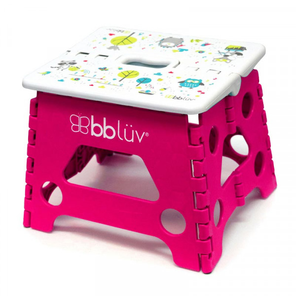 Bbluv Step – Αναδιπλούμενο Σκαλάκι Ροζ B0114-P