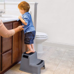 Dreambaby 2-UP STEP STOOL BLACK & GREY BR75771