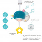 Taf Toys Musical mini moon κρεμαστό παιχνίδι με μουσική  T-12585