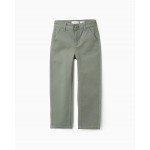ZIPPY Παντελόνι CHINO Λαδί Α 16-ZKBAP0401_24053.