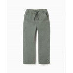 ZIPPY Παντελόνι TWILL Λαδί 16-ZKBAP0401_26036