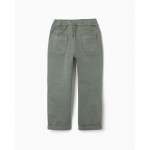 ZIPPY Παντελόνι TWILL Λαδί 16-ZKBAP0401_26036