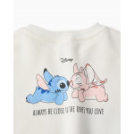 ZIPPY Φούτερ Εκρού Stitch 16-ZKGAP0202_26063