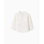 Zippy Πουκάμισο Λινό Μάο Εκρού 26-ZBBAP0302_26006