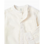 Zippy Πουκάμισο Λινό Μάο Εκρού 26-ZBBAP0302_26006