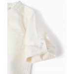 Zippy Πουκάμισο Λινό Μάο Εκρού 26-ZBBAP0302_26006