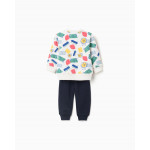 Zippy Σετ Μπλούζα Παντελόνι Εκρού Μπλε 26-ZBBAP0601_26002