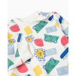 Zippy Σετ Μπλούζα Παντελόνι Εκρού Μπλε 26-ZBBAP0601_26002