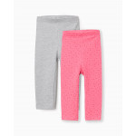 Zippy Σετ 2 Κολάν Φούξια Γκρι 26-ZBGAP0401_26007