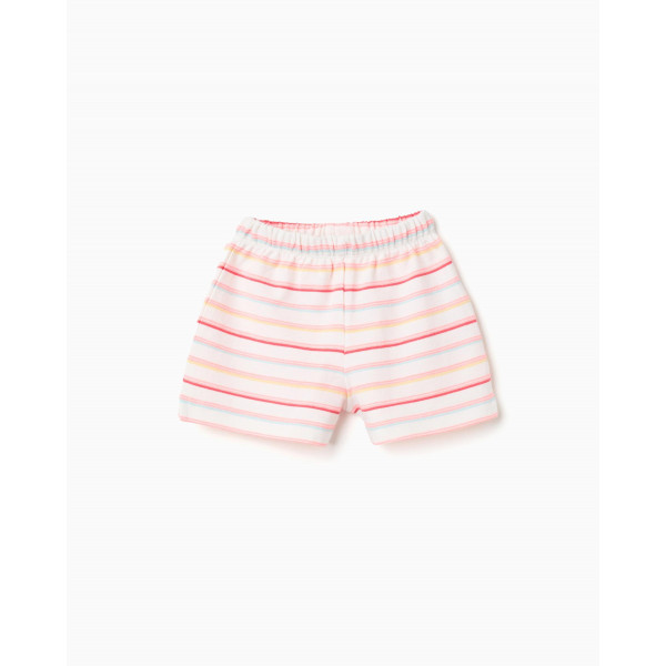 Zippy Σορτς Εκρού Ρίγες 26-ZBGAP0402_26009