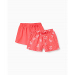 Zippy Σετ 2 Σορτς Κοραλί 26-ZBGAP0402_26012