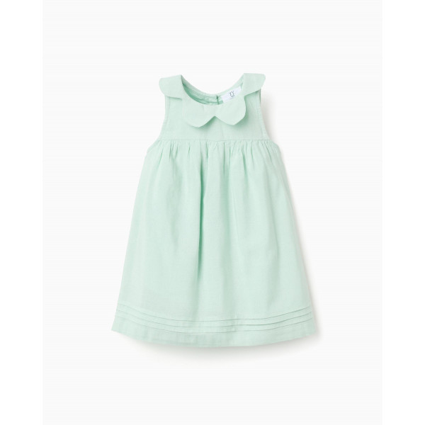 Zippy Φόρεμα Λινό Φιστικί 26-ZBGAP0501_26035