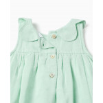 Zippy Φόρεμα Λινό Φιστικί 26-ZBGAP0501_26035