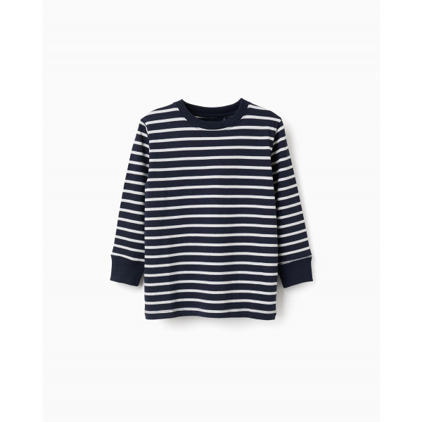 Zippy Μπλούζα Μπλε Ριγέ 26-ZKBAP0303_26037