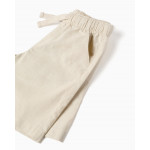 Zippy Σορτς Λινό Μπεζ 26-ZKBAP0402_26022