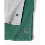 Zippy Σετ Σορτς Πράσινο Γκρι 26-ZKBAP0402_26029