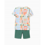Zippy Σετ μπλούζα σορτς Πράσινο 26-ZKBAP0602_26012