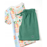 Zippy Σετ μπλούζα σορτς Πράσινο 26-ZKBAP0602_26012