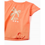 Zippy Σετ 2 Μπλούζες Πορτοκαλί Εκρού 26-ZKGAP0303_26042