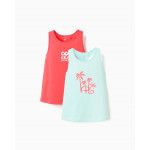 Zippy Σετ 2 Μπλούζες Τυρκουάζ Πορτοκαλί 26-ZKGAP0303_26045