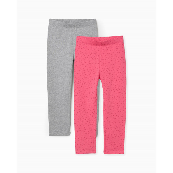 Zippy Σετ 2 Κολάν Φούξια Γκρι 26-ZKGAP0401_26018-1