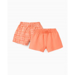 Zippy Σετ 2 σορτς Πορτοκαλί 26-ZKGAP0402_26027