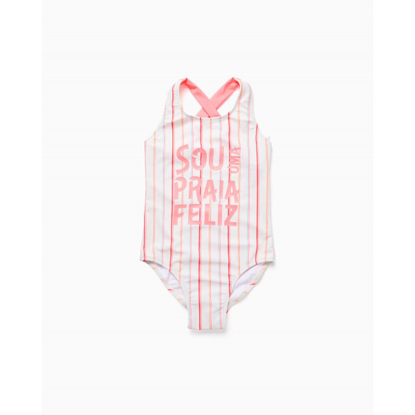 Zippy Μαγιό Ολόσωμο Εκρού Ρίγες 26-ZKGAP0704_26003