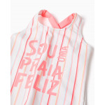 Zippy Μαγιό Ολόσωμο Εκρού Ρίγες 26-ZKGAP0704_26003