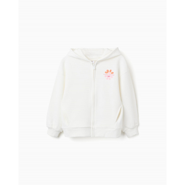 Zippy Ζακέτα Φούτερ Κουκούλα Εκρού 26-ZKGAP0201_26006