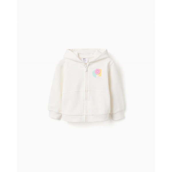 Zippy Ζακέτα Φούτερ Εκρού 26-ZBGAP0201_26006