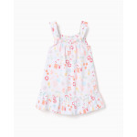 Zippy Φόρεμα Εκρού Εμπριμέ 26-ZBGAP0501_26040