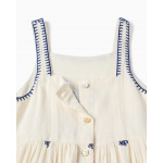 Zippy Φόρεμα λινό Εκρού 26-ZKGAP0501_26046