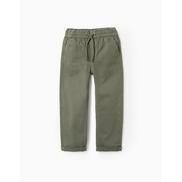 Zippy Παντελόνι Twill Λαδι 15-ZKBAP0401_25048