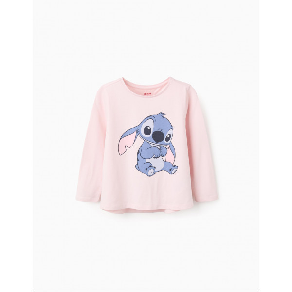 Zippy Μπλο΄υζα Stitch Ροζ ZKGAP0303_25095