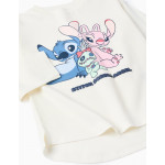Zippy Μπλο΄υζα Stitch Λευκό ZKGAP0303_25096