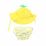 Zoocchini Σετ Μαγιό και Καπέλο UPF50+ Ανανάς 12M-24M ZOO12011L