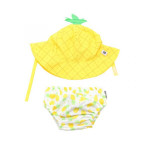 Zoocchini Σετ Μαγιό και Καπέλο UPF50+ Ανανάς 12M-24M ZOO12011L