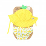 Zoocchini Σετ Μαγιό και Καπέλο UPF50+ Ανανάς 6M-12M	ZOO12011M