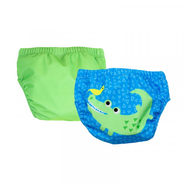 Zoocchini Μαγιώ Πάνα (2pcs Σετ) – Alligator ZOO12111