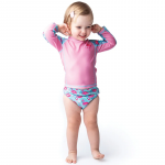Zoocchini Αντιηλιακό Μπλουζάκι UPF50  Franny the Flamingo - 12-24m ZOO12202-12-24M