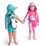 Zoocchini Ολόσωμο μαγιώ UPF50 Penguin - 6-12m ZOO12418-6-12M