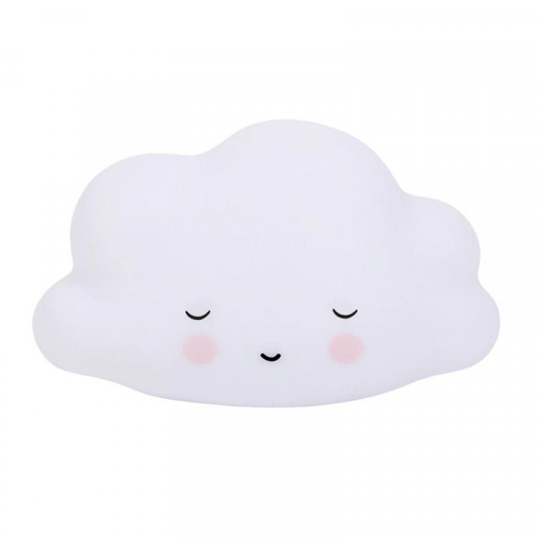 A Little Lovely Company Φωτάκι Νυκτός Little Light Sleeping Cloud LLSCWHI70