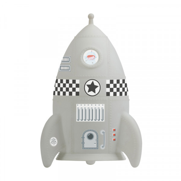 A Little Lovely Company Φωτάκι Νυκτός Night light Rocket NLROWH26