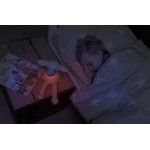 Zazu Fin Προβατάκι παιδικό φώς νυκτός & ανάγνωσης LED, ρύθμιση νυκτός με USB ZAZU Grey