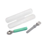 Melii – Spork On the Go (σε θήκη) – Mint/Grey MEL11250