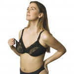 Carriwell  Σουτιέν Θηλασμού Soft as Silk Medium Black CW2111