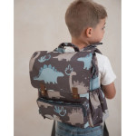 Minene Παιδικό Backpack Charcoal Dinosaurs 13301004390OS