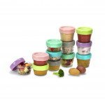 Melii – Glass Baby Food Containers (60 ml set of 6   120 ml set of 6) MEL16900