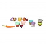Melii – Glass Baby Food Containers (60 ml set of 6   120 ml set of 6) MEL16900