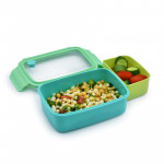 Melii Bento 2 θέσεων 880ml Lime-Mint-Blue MEL21850